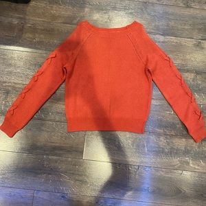 Burnt orange sweater form Aeropostale size XS